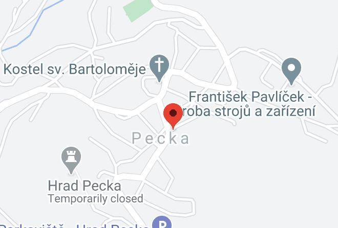 Jicin - Hotel Roubal Maps