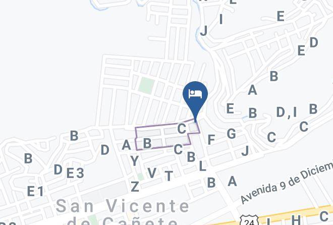 Canete - Hotel Roussean Maps