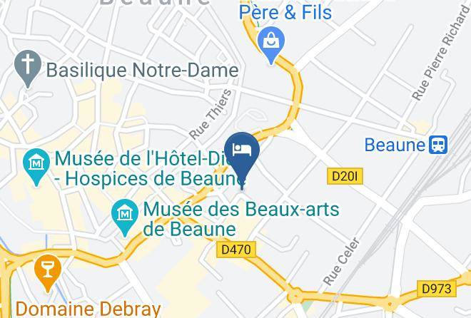Hotel Rousseau Map