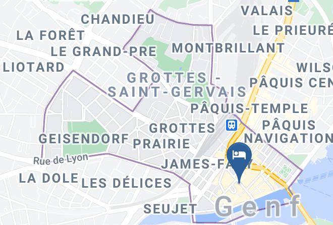 Geneva - Hotel Rousseau Maps