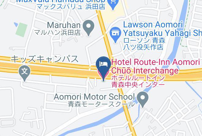 Hotel Route Inn Aomori Chou Inter Map
