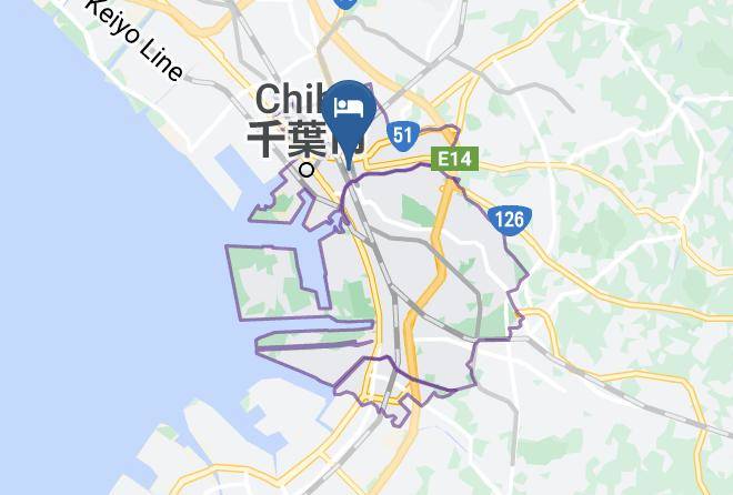 Hotel Route Inn Chiba Map