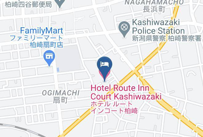 Kashiwazaki City - Hotel Route Inn Court Kashiwazaki Maps