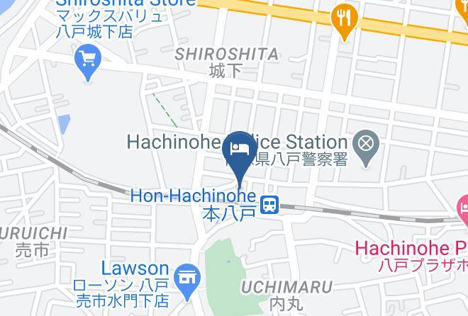 Hachinohe City - Hotel Route Inn Honhachinohe Ekimae Maps