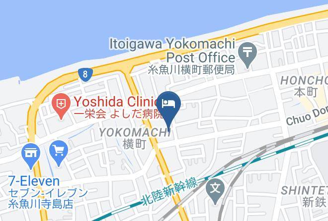 Itoigawa City - Hotel Route Inn Itoigawa Maps