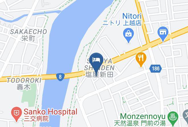 Joetsu City - Hotel Route Inn Joetsu Maps