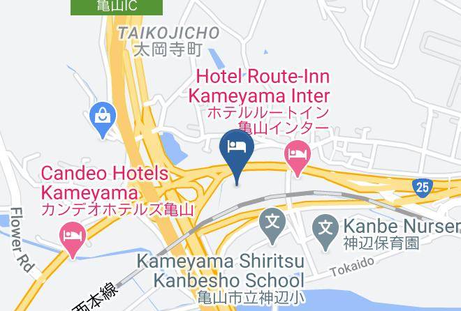 Hotel Route Inn Dai Ni Kameyama Inter Map