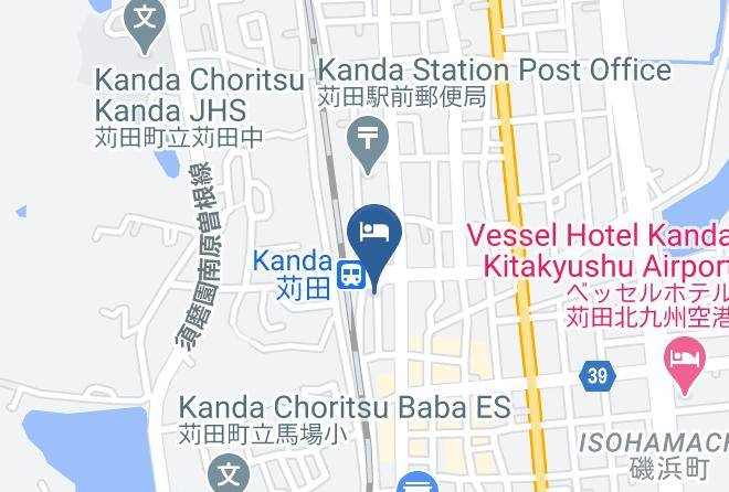 Kanda Townmiyako District - Hotel Route Inn Kanda Ekimae Maps