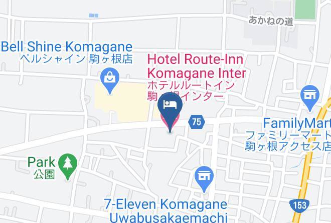 Komagane City - Hotel Route Inn Komagane Inter Maps