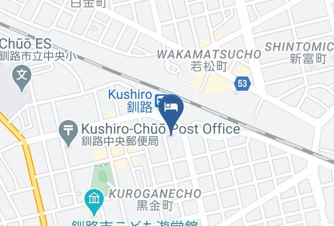 Kushiro City - Hotel Route Inn Kushiro Ekimae Maps