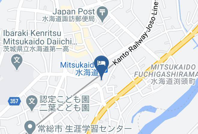 Joso City - Hotel Route Inn Mitsukaido Ekimae Maps