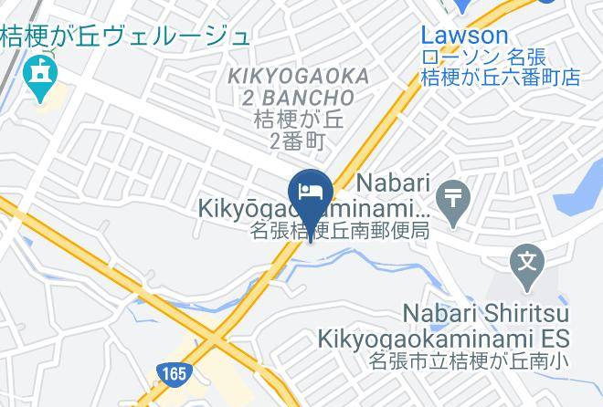 Hotel Route Inn Nabari Map