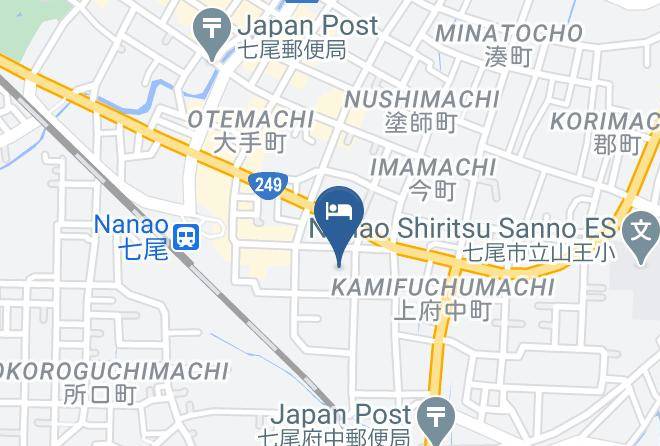 Nanao City - Hotel Route Inn Nanao Ekihigashi Maps