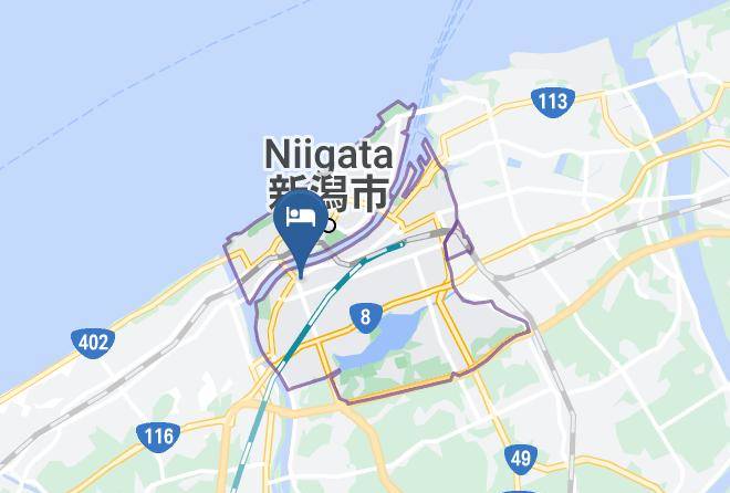 Niigata City Chuo Ward - Hotel Route Inn Niigata Kencho Minami Maps
