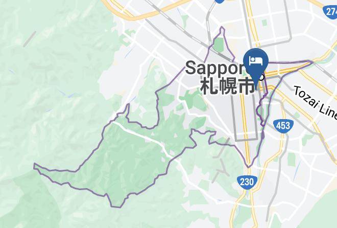 Sapporo City Chuo Ward - Hotel Route Inn Sapporo Chuo Maps