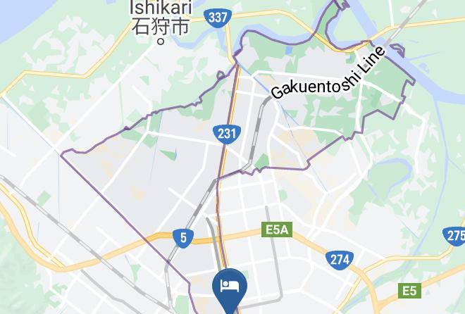 Sapporo City Kita Ward - Hotel Route Inn Sapporo Eki Mae Kita Guchi Maps