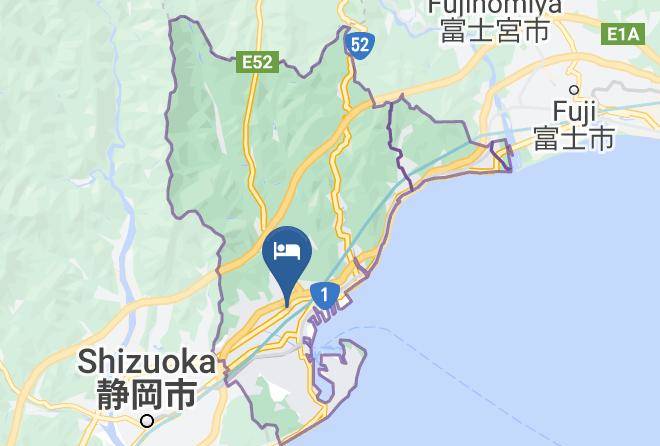 Shizuoka City Shimizu Ward - Hotel Route Inn Shimizu Inter Maps