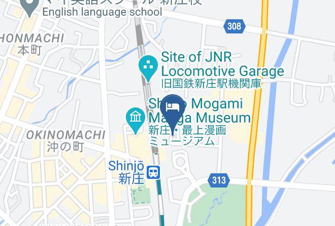 Shinjo City - Hotel Route Inn Shinjyo Ekimae Maps