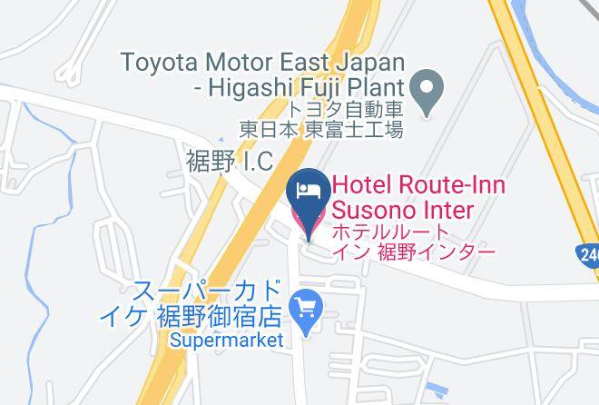 Susono City - Hotel Route Inn Susono Inter Maps
