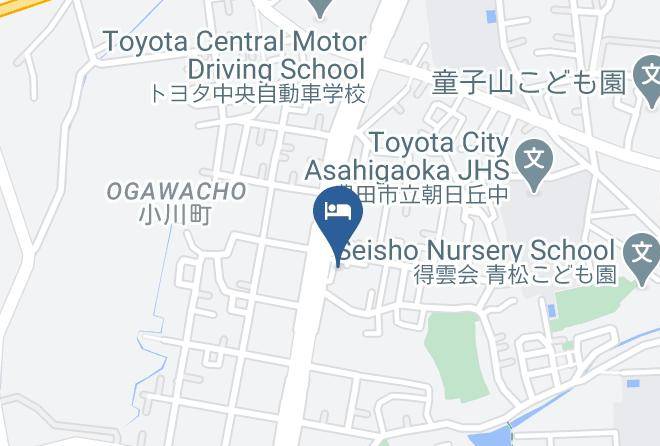 Toyota City - Hotel Route Inn Toyota Motomachi Maps