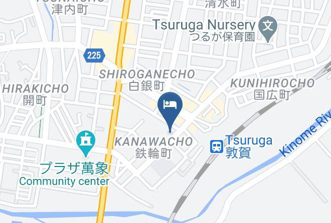 Tsuruga City - Hotel Route Inn Tsuruga Ekimae Maps
