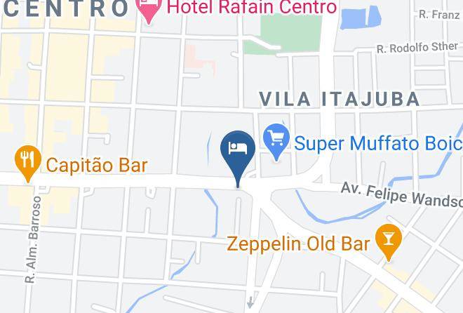 Foz Do Iguacu - Hotel Rouver Maps