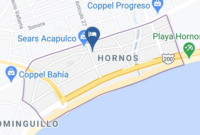 Acapulco De Juarez - Hotel Rove Maps