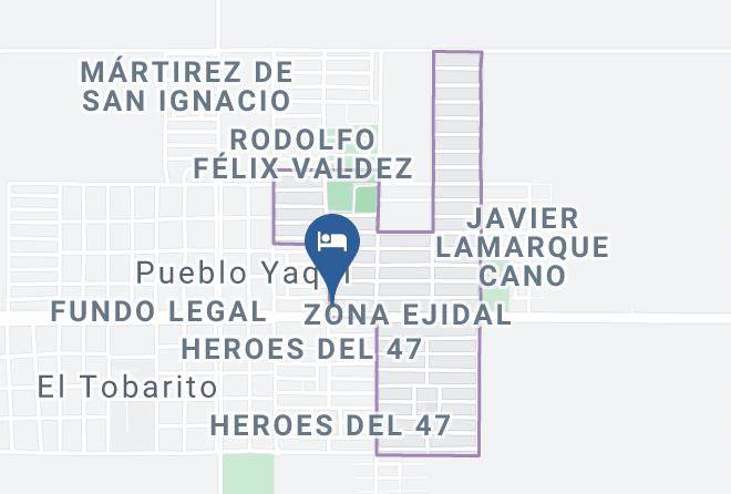 Cajeme - Hotel Rover Maps