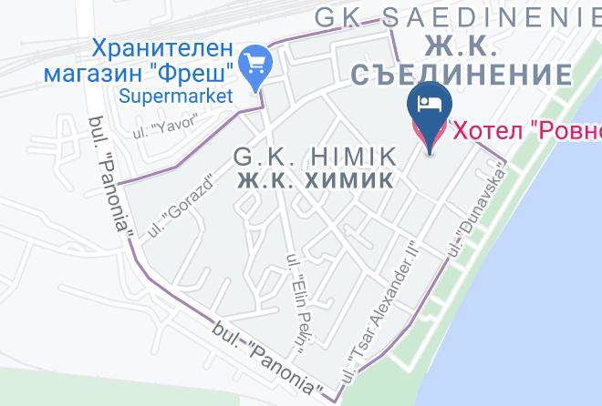Vidin Zhk Himik - Hotel Rovno Maps