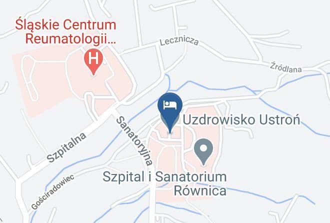 Cieszynski - Hotel Rownica Maps