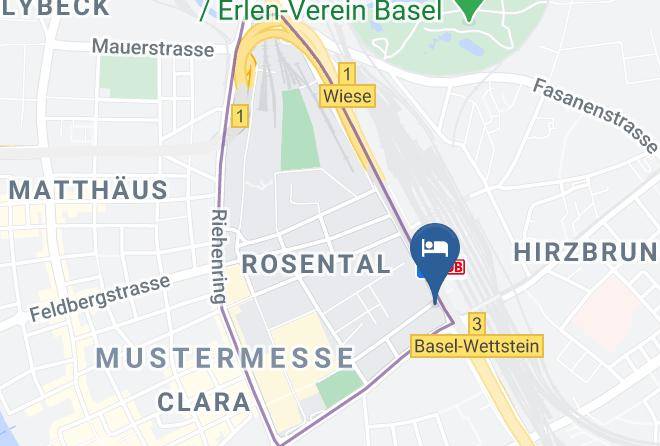 Basel - Hotel Royal Maps