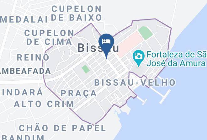 Sector Autonomo De Bissau - Hotel Royal Bissau Maps