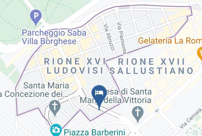 Rome - Hotel Royal Bissolati Maps