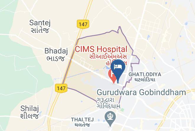 Ahmadabad - Hotel Royal Blue Maps