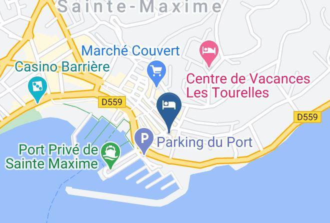Var - Hotel Royal Bon Repos Sainte Maxime Maps