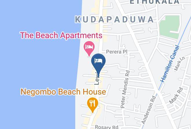 Colombo - Hotel Royal Castle Maps