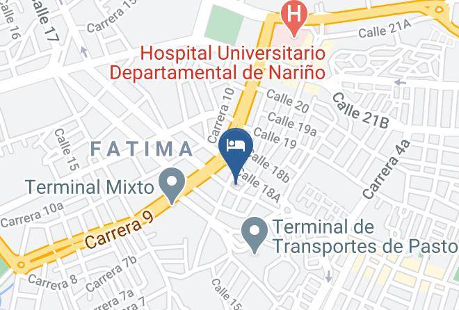 Pasto - Hotel Royal Center Maps