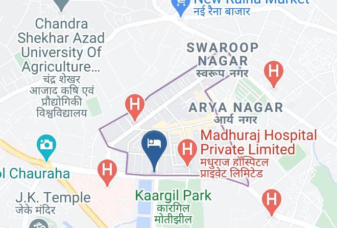 Kanpur - Hotel Royal Cliff Maps