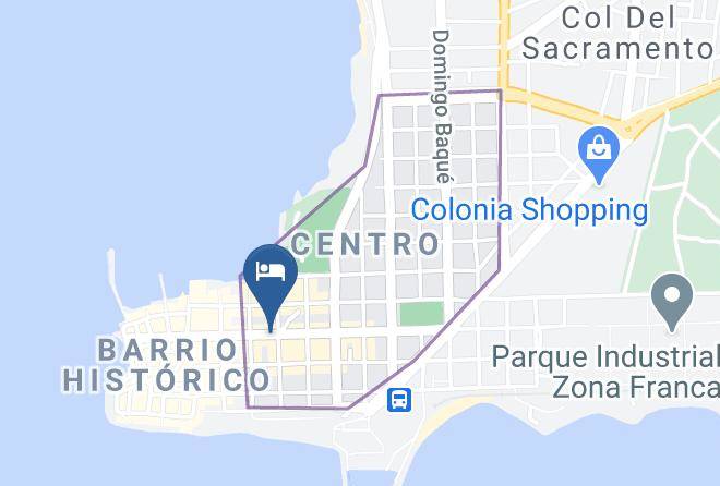 Colonia Del Sacramento - Hotel Royal Maps