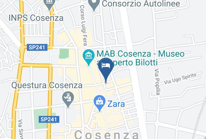 Cosenza - Hotel Royal Maps