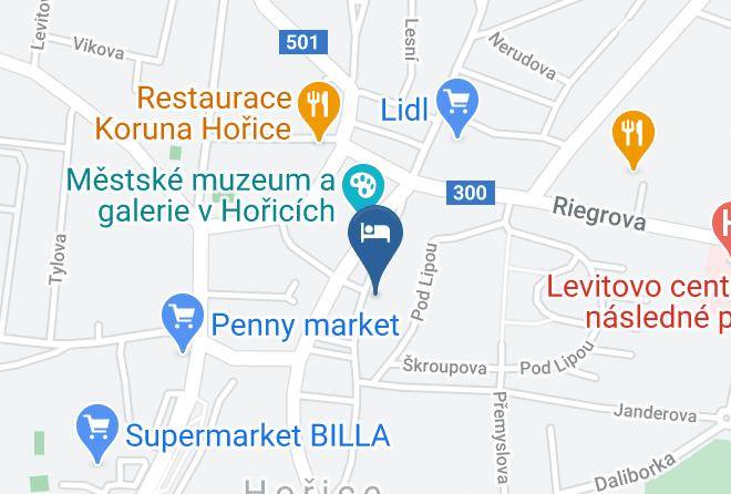 Jicin - Hotel Royal Court Maps