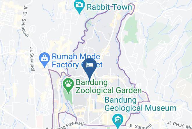 Bandung - Hotel Royal Dago Maps