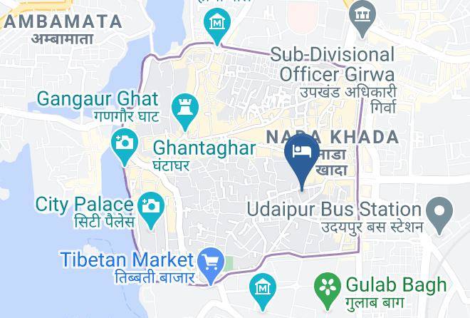 Hotel Royal Dezire Udaipur Map