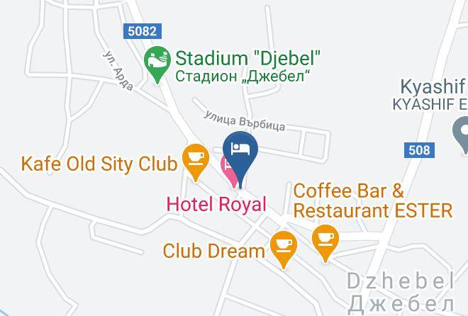 Dzhebel - Hotel Royal Dzhebel Maps