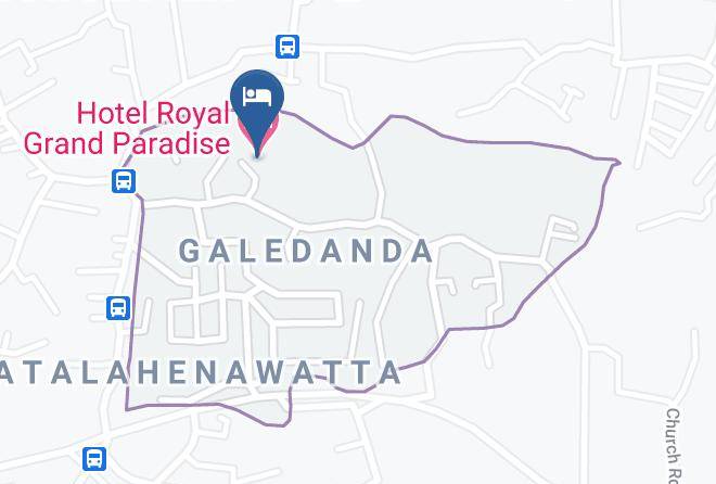 Colombo - Hotel Royal Grand Paradise Maps