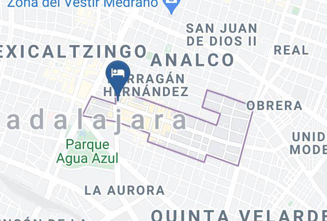 Guadalajara - Hotel Royal Maps