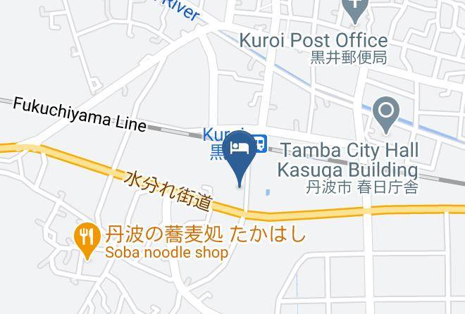 Tamba City - Hotel Royal Hill Fukuchiyama & Spa Maps