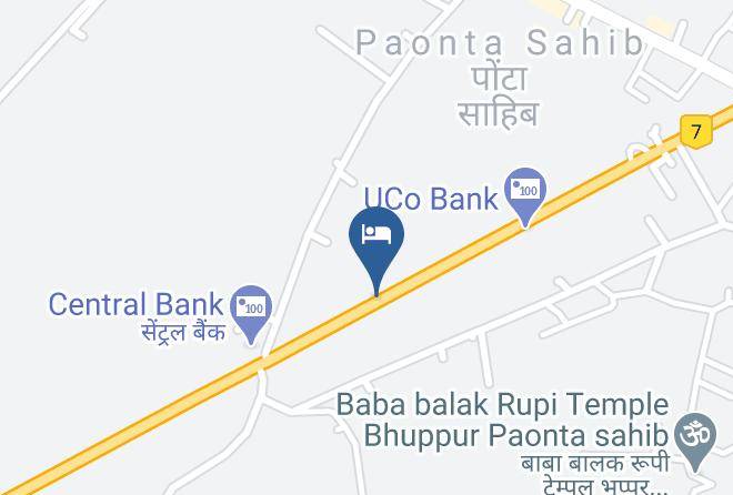 Paonta Sahib - Hotel Royal Hillton Maps