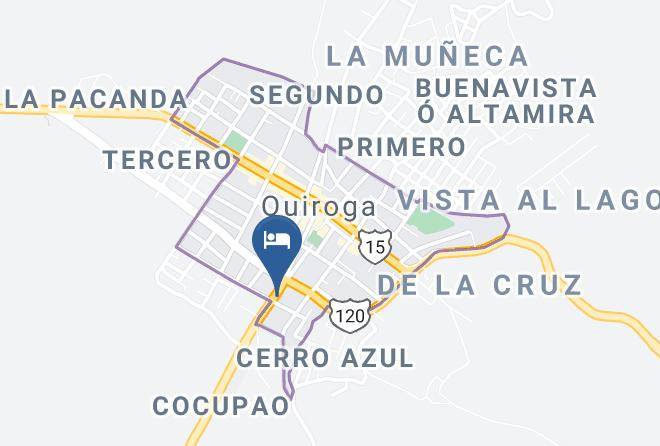 Quiroga - Hotel Royal Imperio Maps