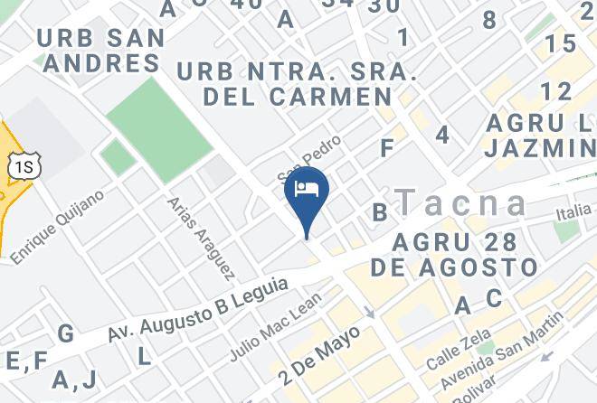 Tacna - Hotel Royal Inn Tacna Maps